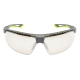 Захисні окуляри Pyramex Truflex Grey-Lime (indoor/outdoor mirror) Anti-Fog, дзеркальні напівтемні в сіро-лаймовій оправі