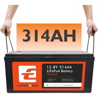 Акумуляторна батарея LITHTECH TE12314BH + Bluetooth LiFePO4 12,8V 314Ah, 3,14kWh Акумуляторна батарея LITHTECH TE12314BH + Bluetooth LiFePO4 12,8V 314Ah, 3,14kWh