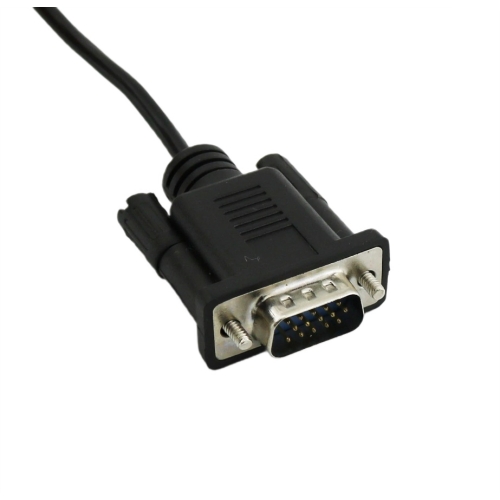 Відео-кабель Infinity Mini USB 5 pin (тато) - VGA D SUB 15 pins (тато), 1.5m Black