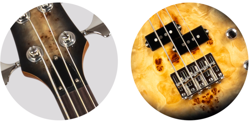 Бас-укулеле Flight Mini Bass PBR