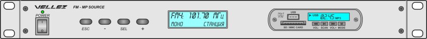 Устатковання формування спеціальних повідомлень  ДМП02-FM/MP