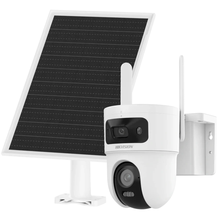 Hikvision DS-2CFSP8-D/4G-SIM Cold Proof 2х4МП (2.8+4мм) PT 4G (SIM-карта в комплекті) ЗАРЯДКА В МІНУСОВУ ТЕМПЕРАТУРУ