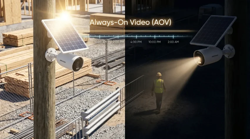 Hikvision Solar 4G: автономність як новий стандарт